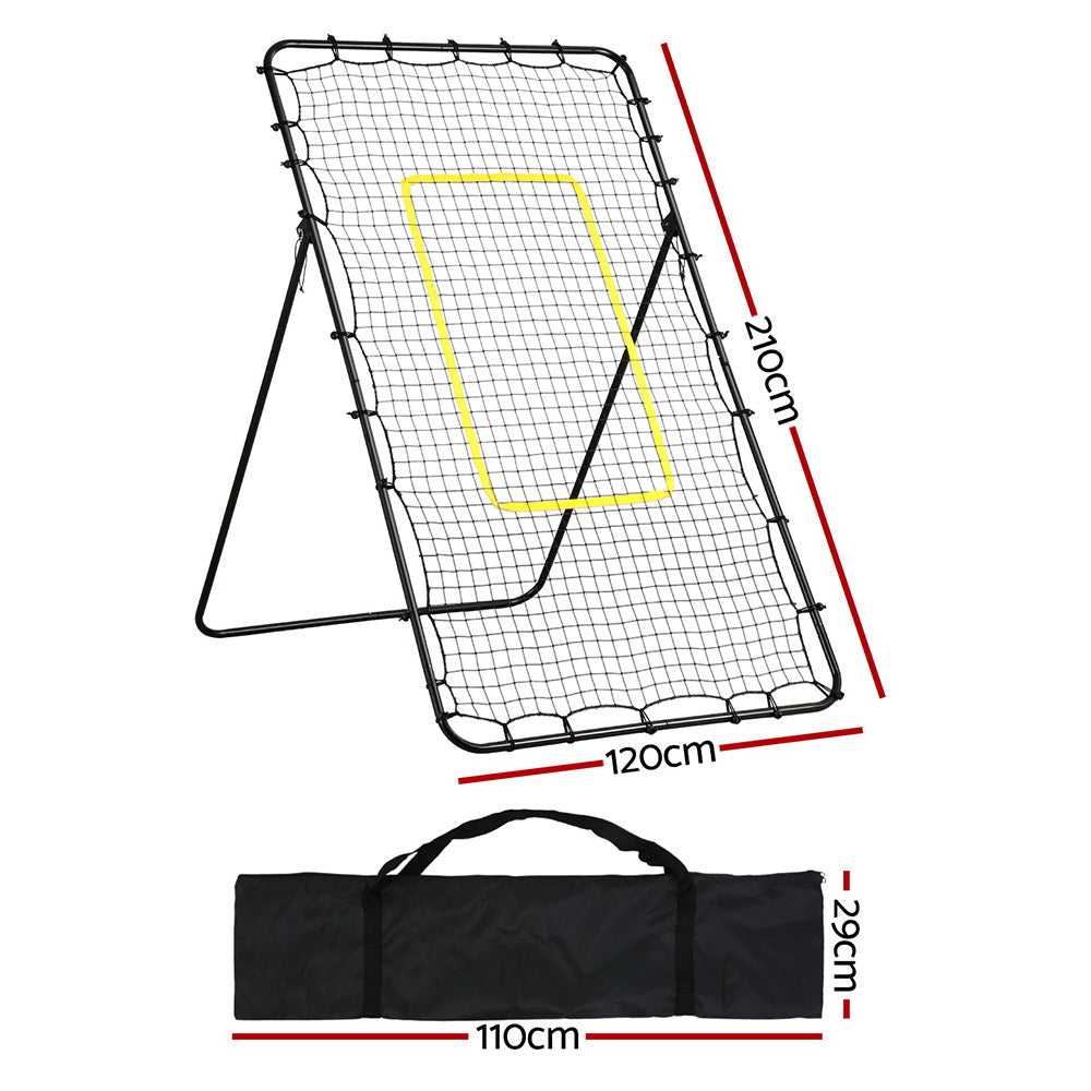 Everfit 7ft Multi-Sport Rebounder Net Adjustable Angle Football Baseball Volleyball