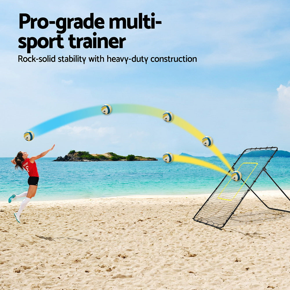 Everfit 7ft Multi-Sport Rebounder Net Adjustable Angle Football Baseball Volleyball