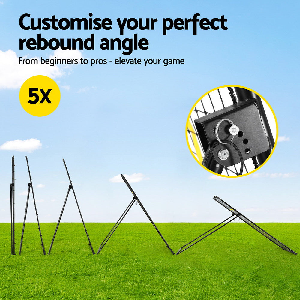 Everfit 7ft Multi-Sport Rebounder Net Adjustable Angle Football Baseball Volleyball