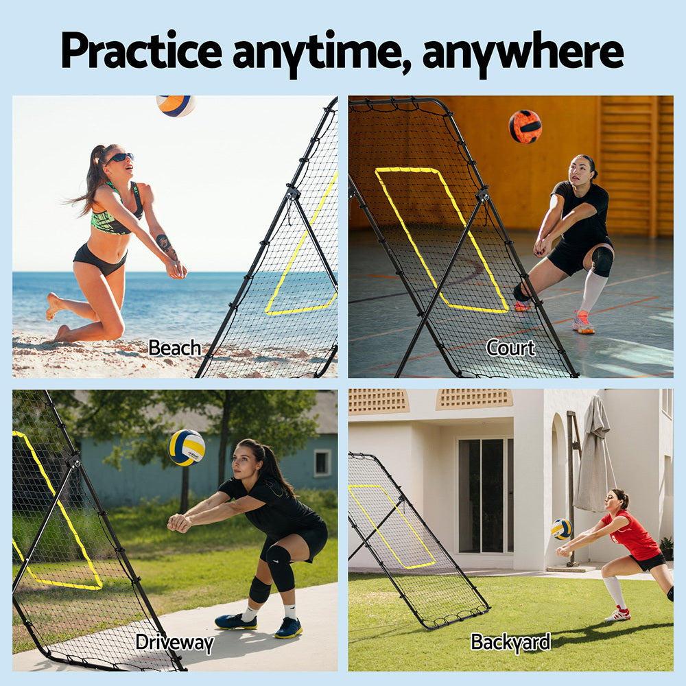 Everfit 7ft Multi-Sport Rebounder Net Adjustable Angle Football Baseball Volleyball