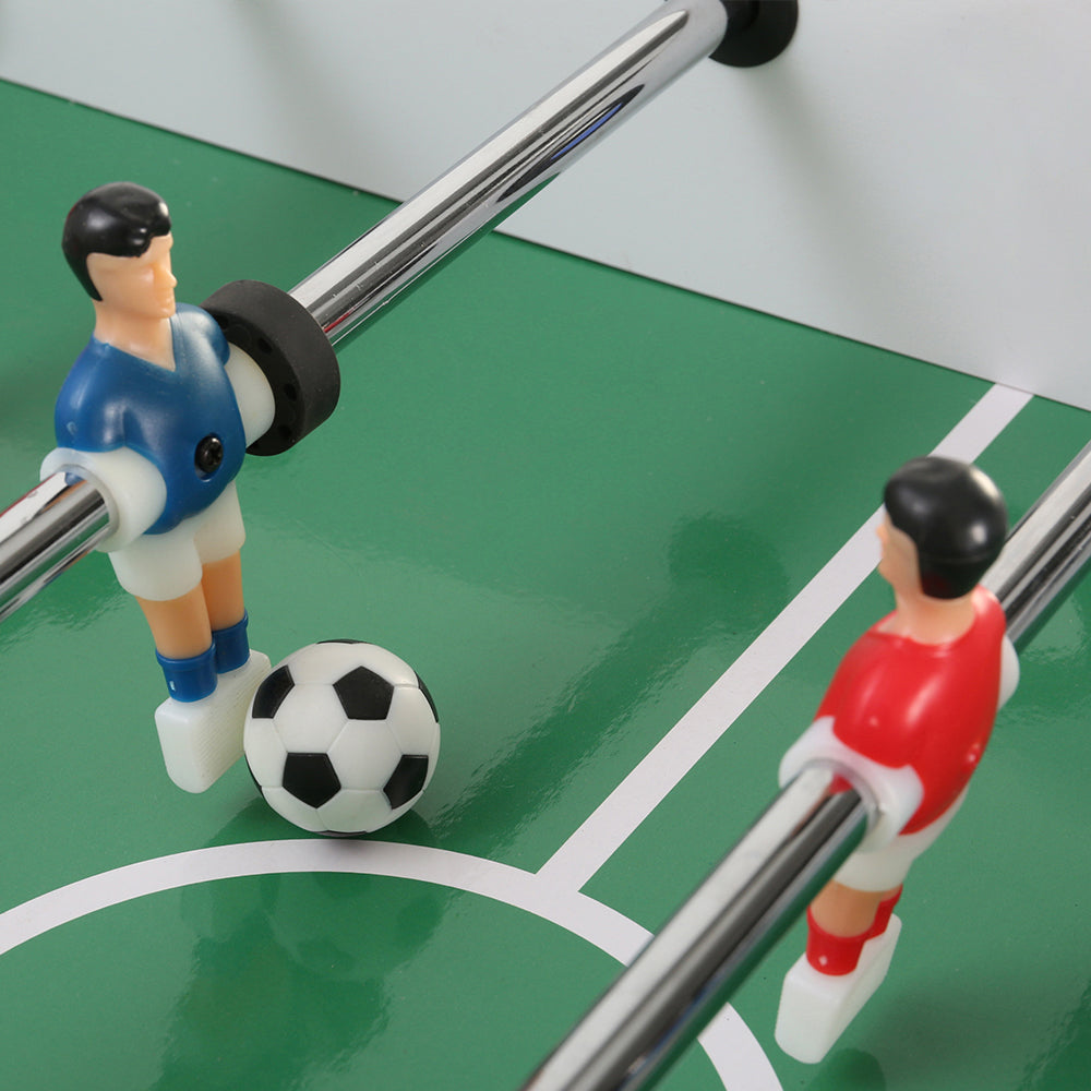 4-in-1 Multi-Game Table Soccer Tennis Bowling Shuffleboard