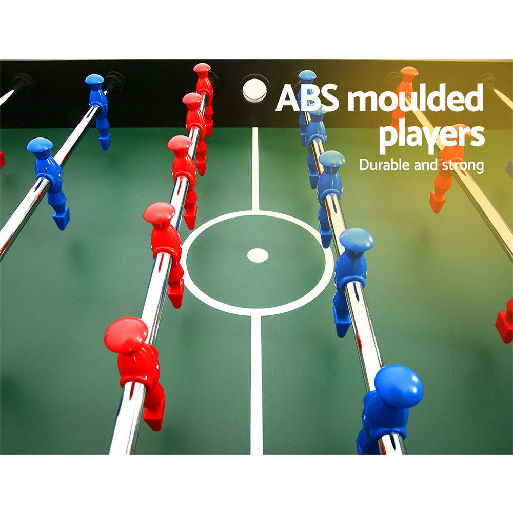 Blue 4FT Foosball Table Family Game MDF