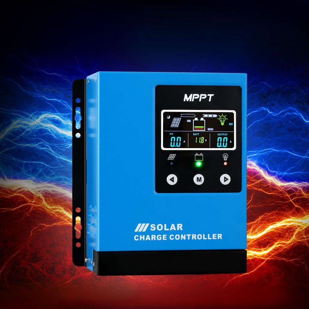 Giantz 40A MPPT Solar Charge Controller Auto 12V-48V Battery Regulator