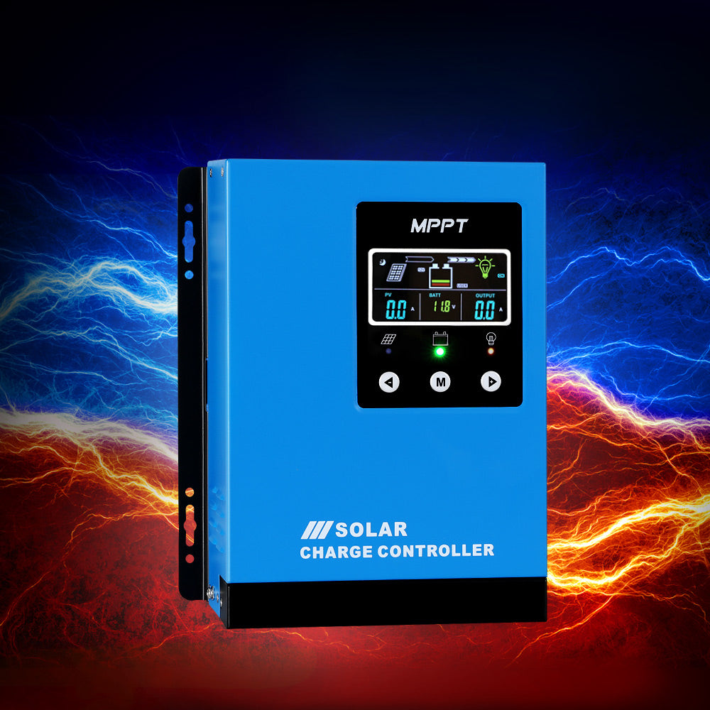 Giantz 60A MPPT Solar Charge Controller Auto Battery Regulator