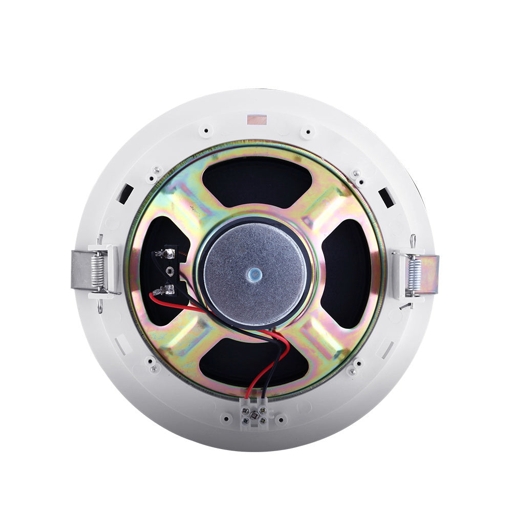 6" Ceiling Speakers 80W Home Theatre Stereo White (Pair)