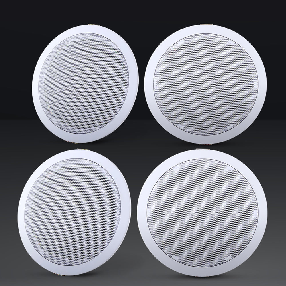 Giantz 6-Inch Ceiling Speakers Home Audio Tweeter 4-Pack White