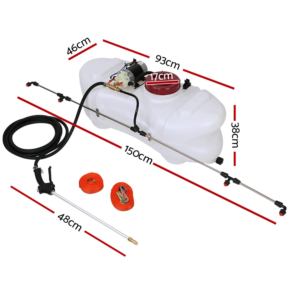 Giantz 100L ATV Weed Sprayer 1.5M Boom Garden Spray