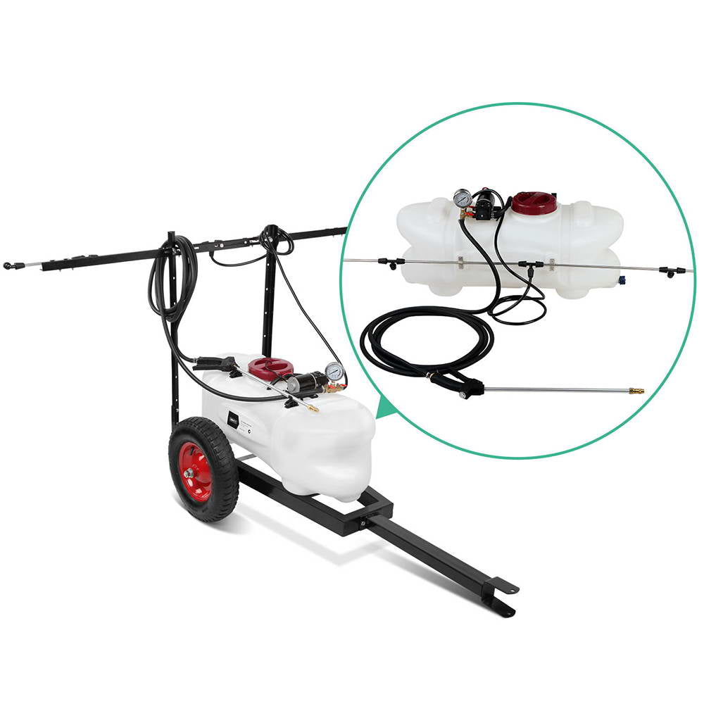 Giantz 100L Weed Sprayer Trailer 1.5M Boom Garden