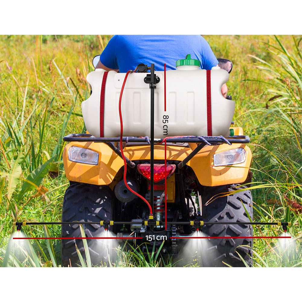 Giantz 100L Garden Weed Sprayer 1.5M Boom Adjustable Nozzles