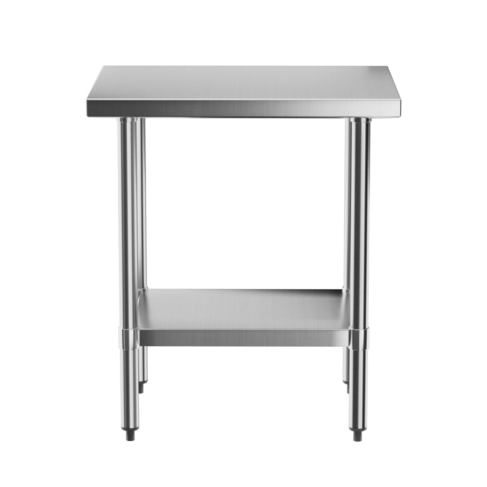 Cefito 610x760mm Stainless Steel Kitchen Work Table Adjustable Undershelf