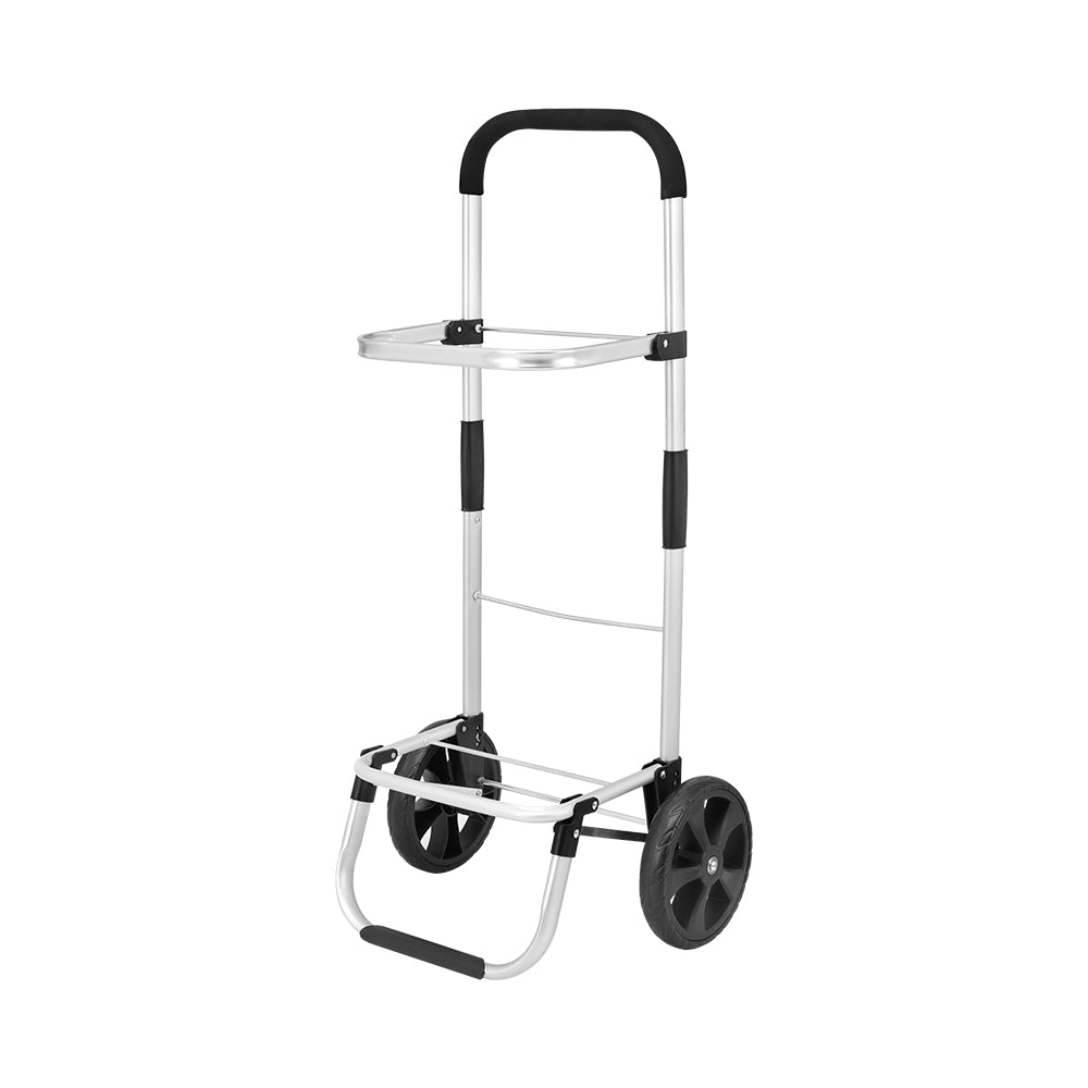 Emajin 45KG Foldable Shopping Trolley Cart Grey