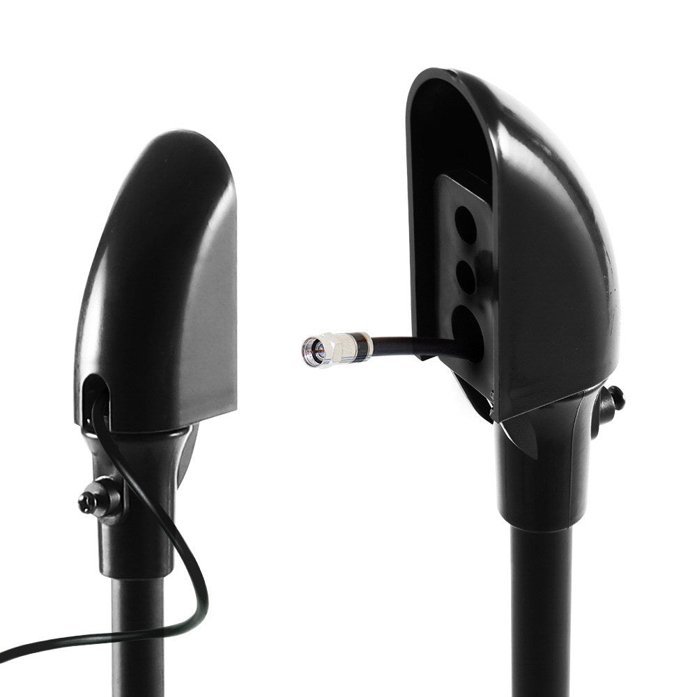 Alpha Adjustable Speaker Stands 75-112cm Black 2pcs