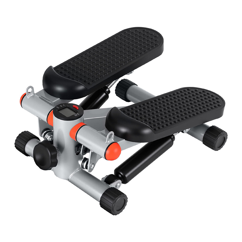 Everfit Compact Mini Stepper with Resistance Rope Grey