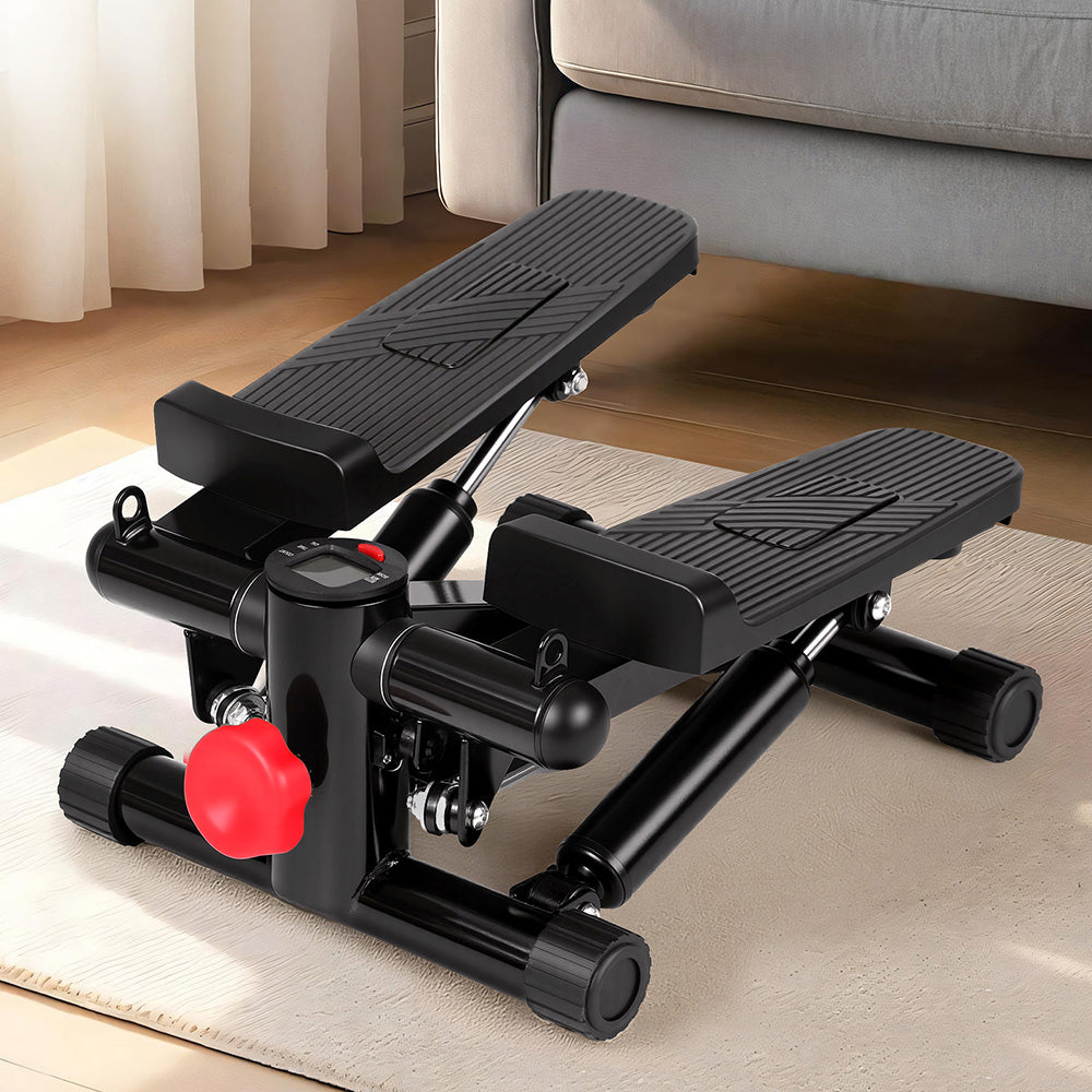Everfit Mini Stepper Compact Home Workout Black