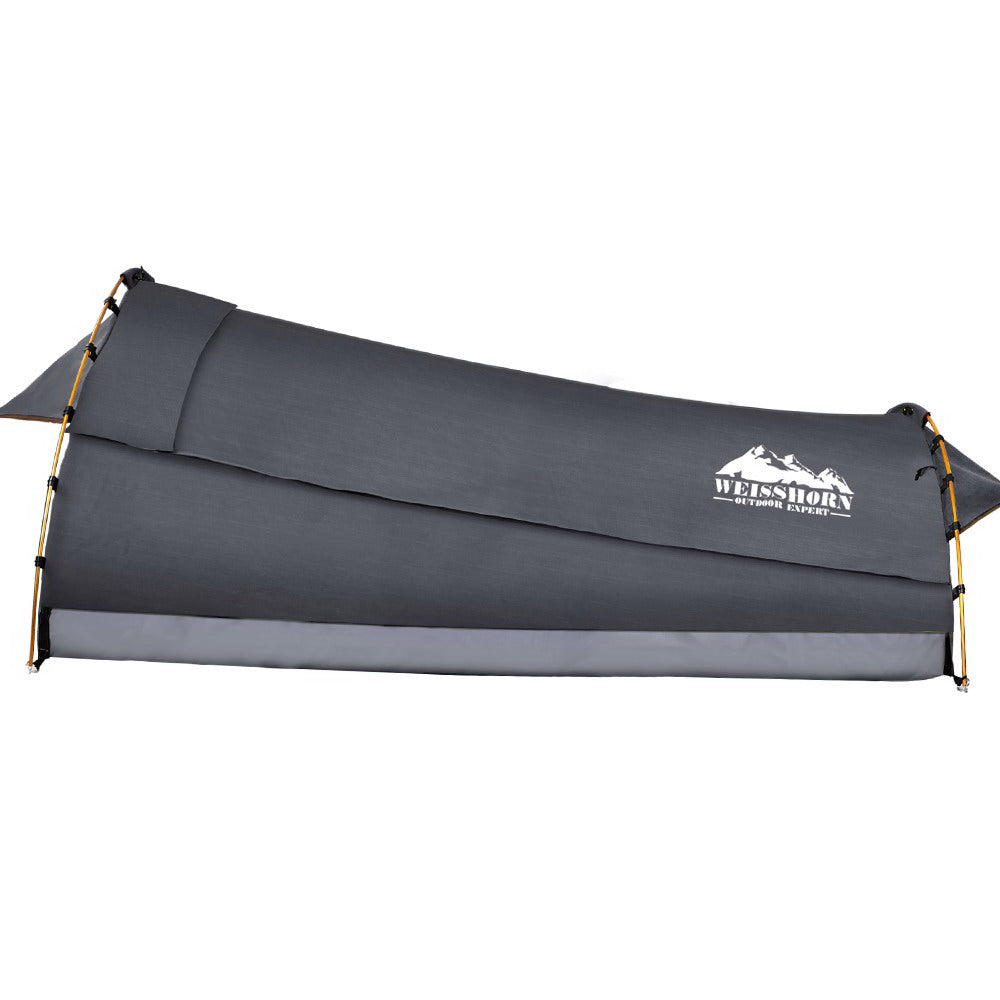 Weisshorn Deluxe Double Swag Tent Canvas Dark Grey