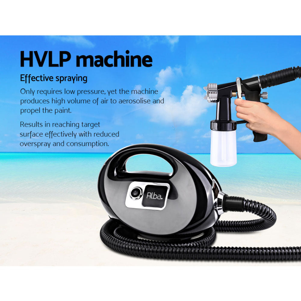 Professional HVLP Spray Tan Machine Kit Black