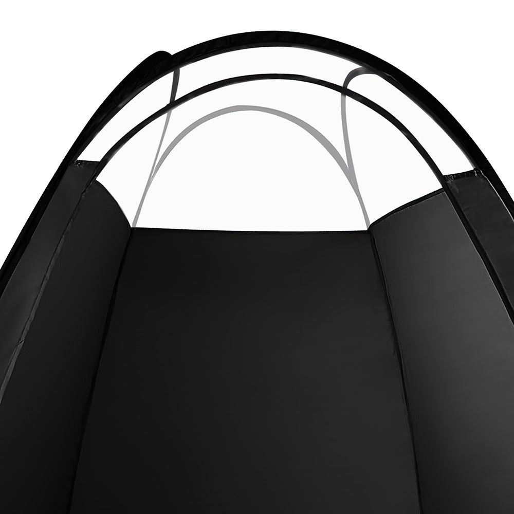 Pop Up Spray Tanning Tent Portable Black
