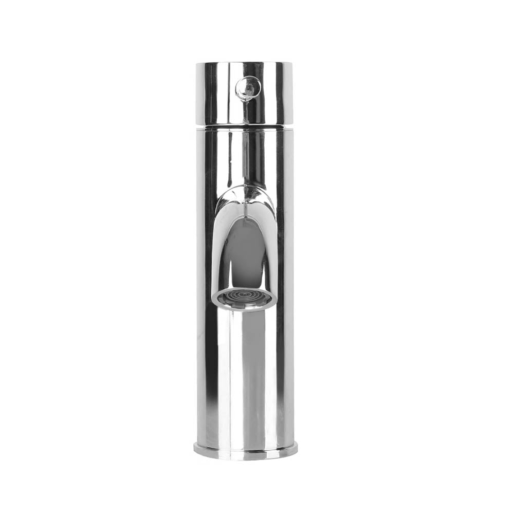 Cefito Round Basin Mixer Tap Brass Chrome Silver