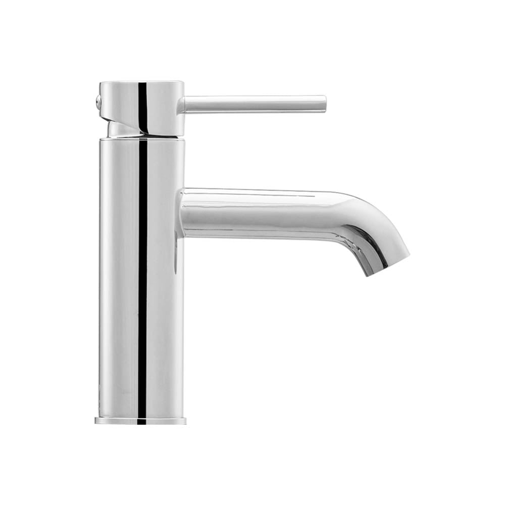 Cefito Round Basin Mixer Tap Brass Chrome Silver