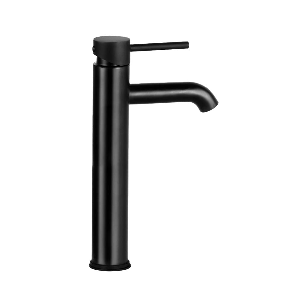 Cefito Round Tall Basin Mixer Tap Matte Black