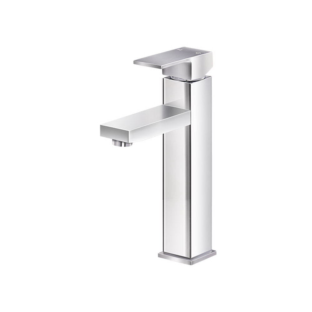Cefito Tall Basin Mixer Tap Chrome Silver