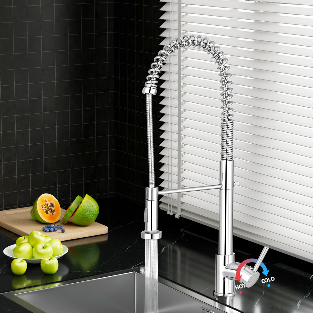 Cefito Pull Out Kitchen Mixer Tap 2 Modes Chrome
