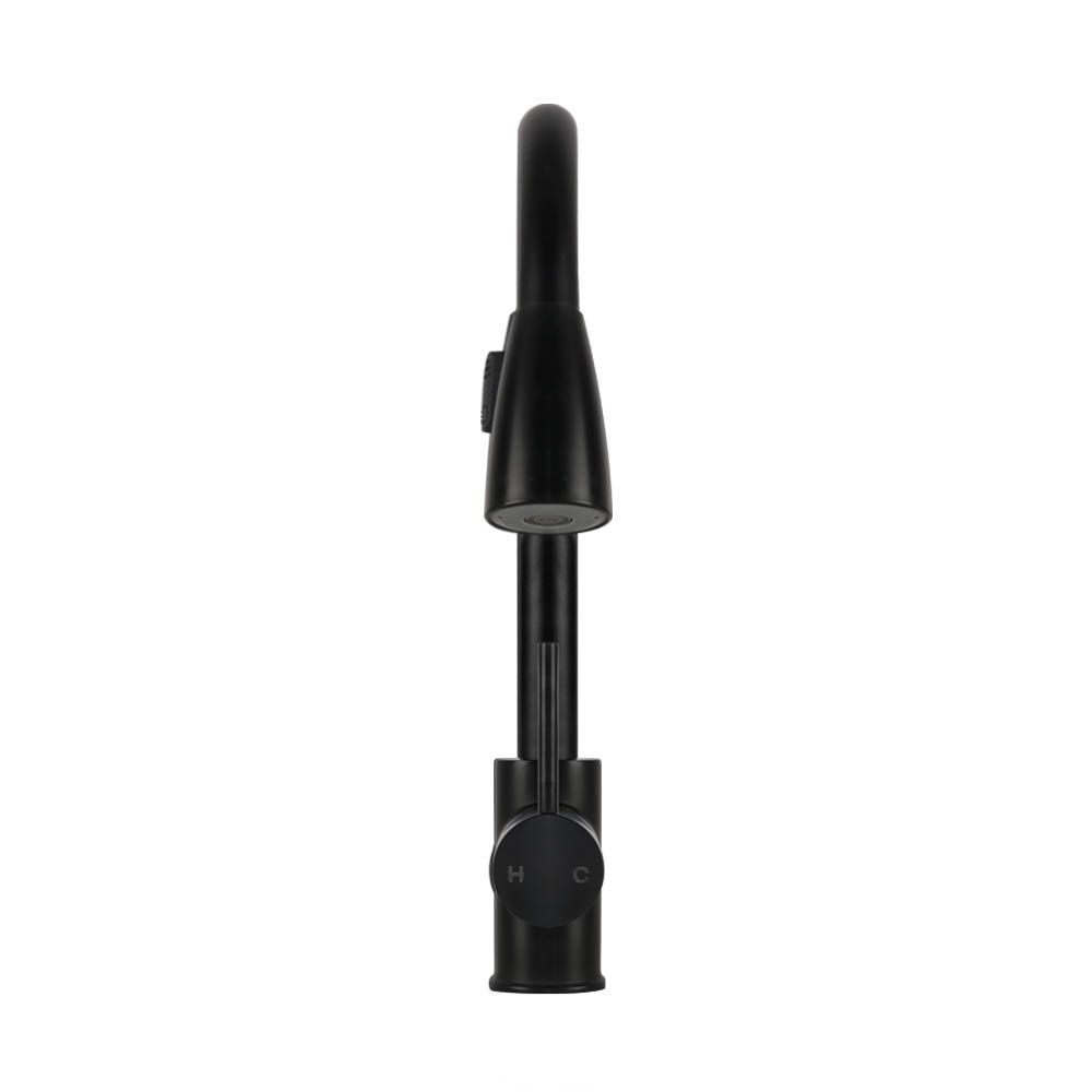 Cefito Pull Out Kitchen Mixer Tap Sink Faucet Black