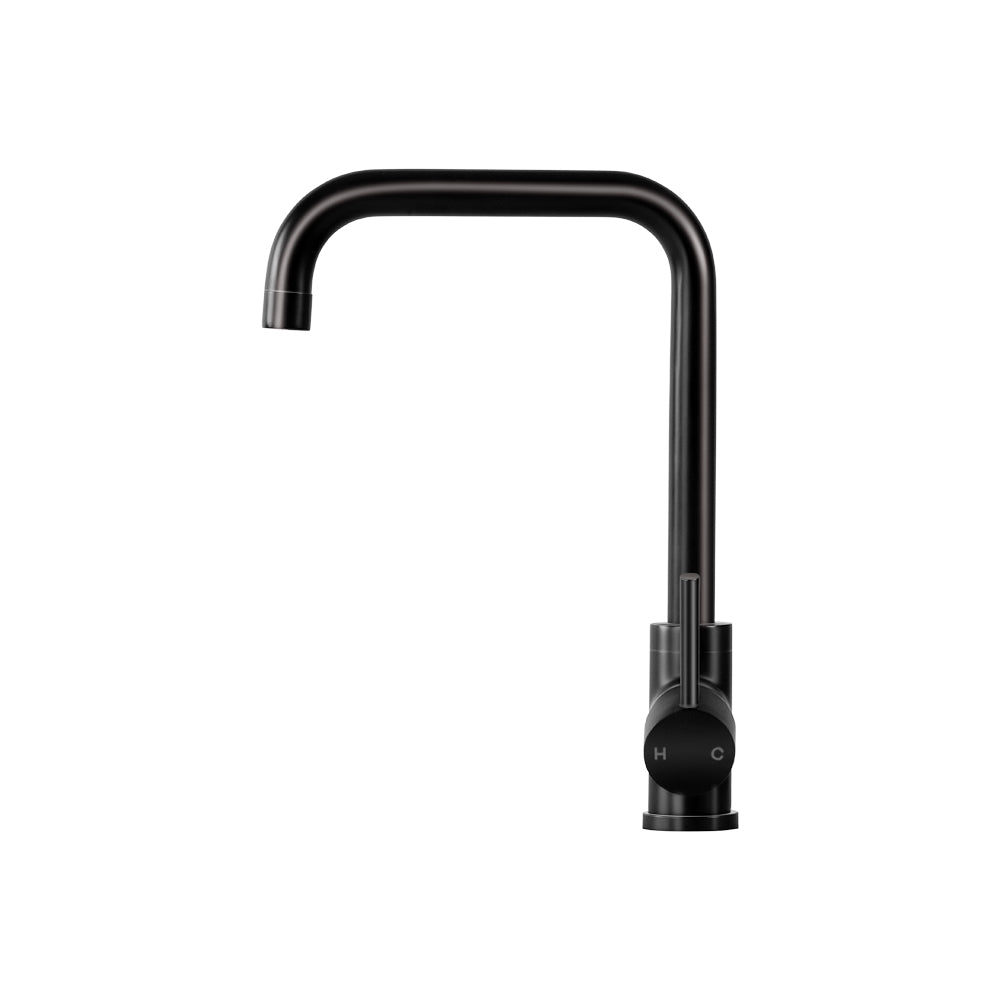 Kasper Kitchen Mixer Tap Black Rectangle Sink Faucet