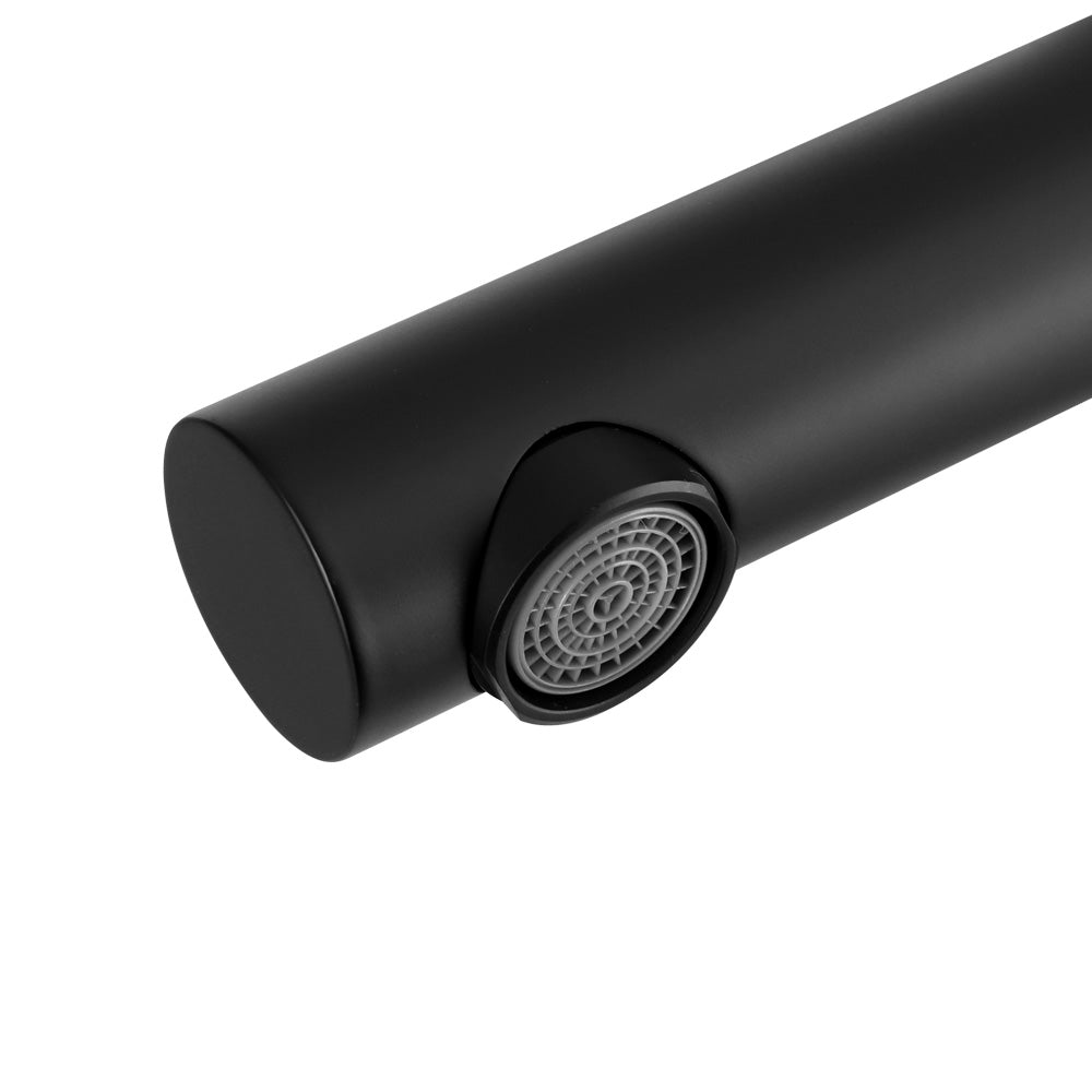 Cefito Wall-Mounted Swivel Bath Spout Black