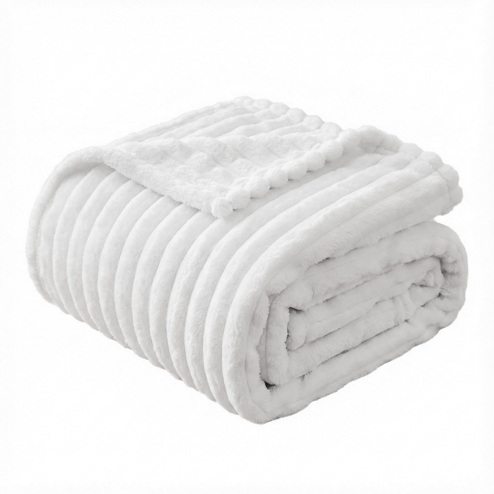 Giselle 203x230cm Throw Blanket Fleece Soft Lightweight Cozy Sofa Couch Bed Throw