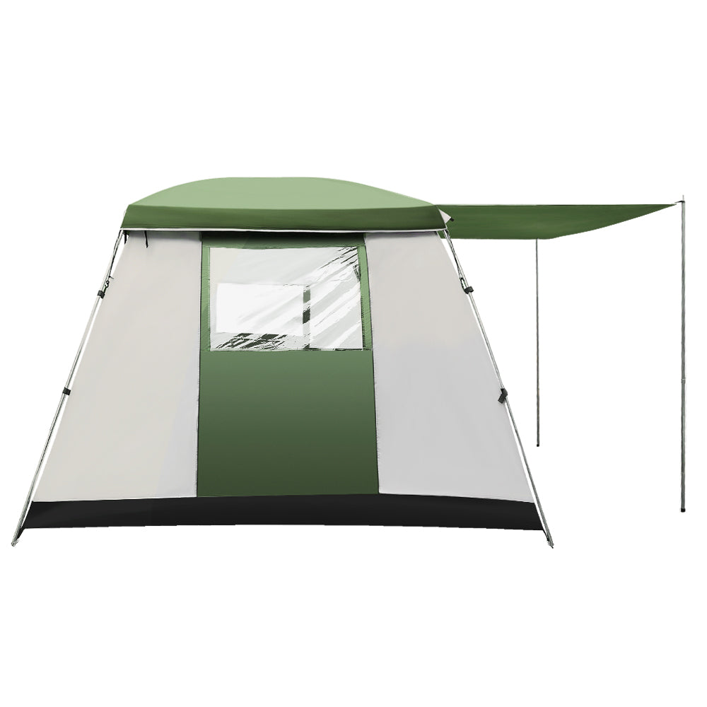 Weisshorn 6-Person Dome Camping Tent Green/White