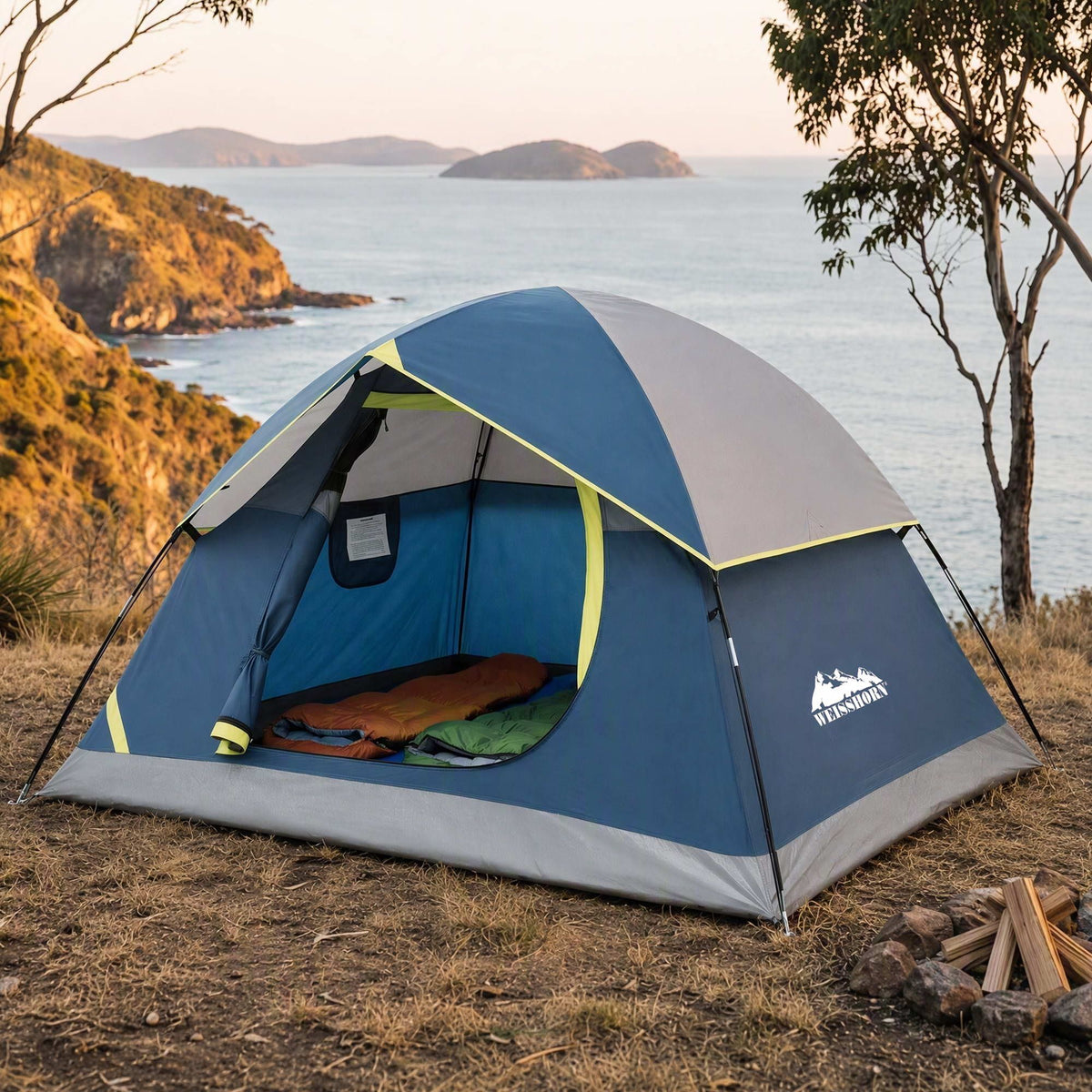 Weisshorn 2 Person Camping Dome Tent Lightweight Waterproof Hiking