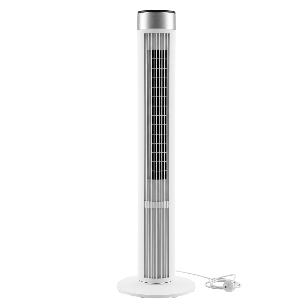 Devanti Tower Fan 3 Speed with Remote Control and 7.5h Timer, White
