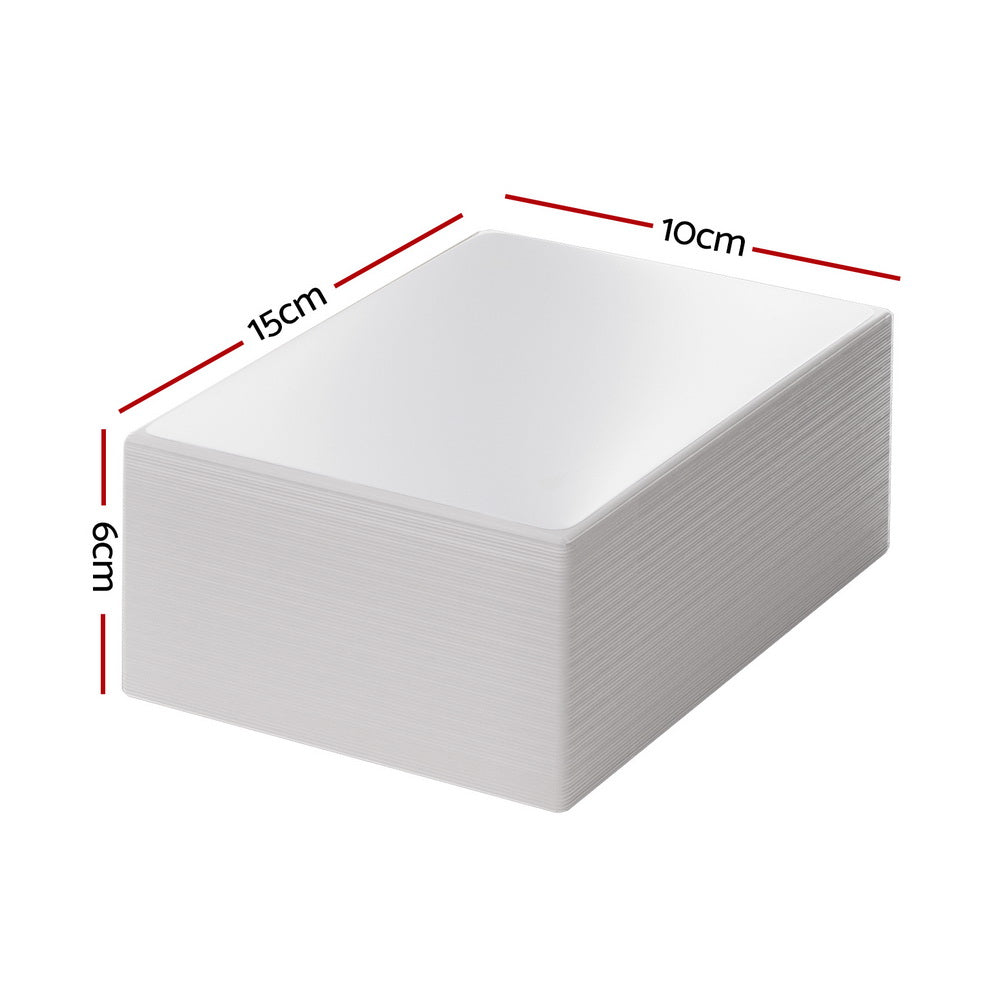 Direct Thermal Labels 100x150mm 500 Sheets White Shipping Stickers