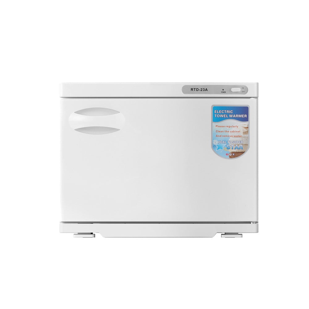 Devanti 23L Towel Warmer UV Steriliser Cabinet White