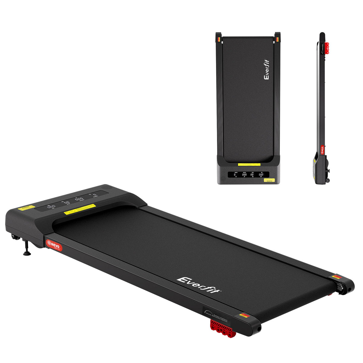 Everfit Electric Walking Pad Treadmill Under Desk 380mm Black