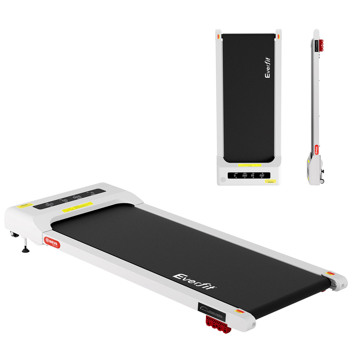 Everfit Electric Walking Pad Treadmill Under Desk 380mm White