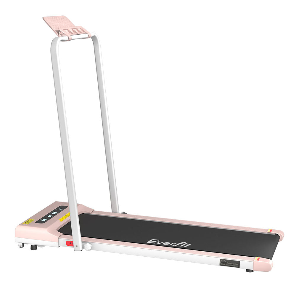 Everfit 380mm Electric Walking Pad Treadmill Pink