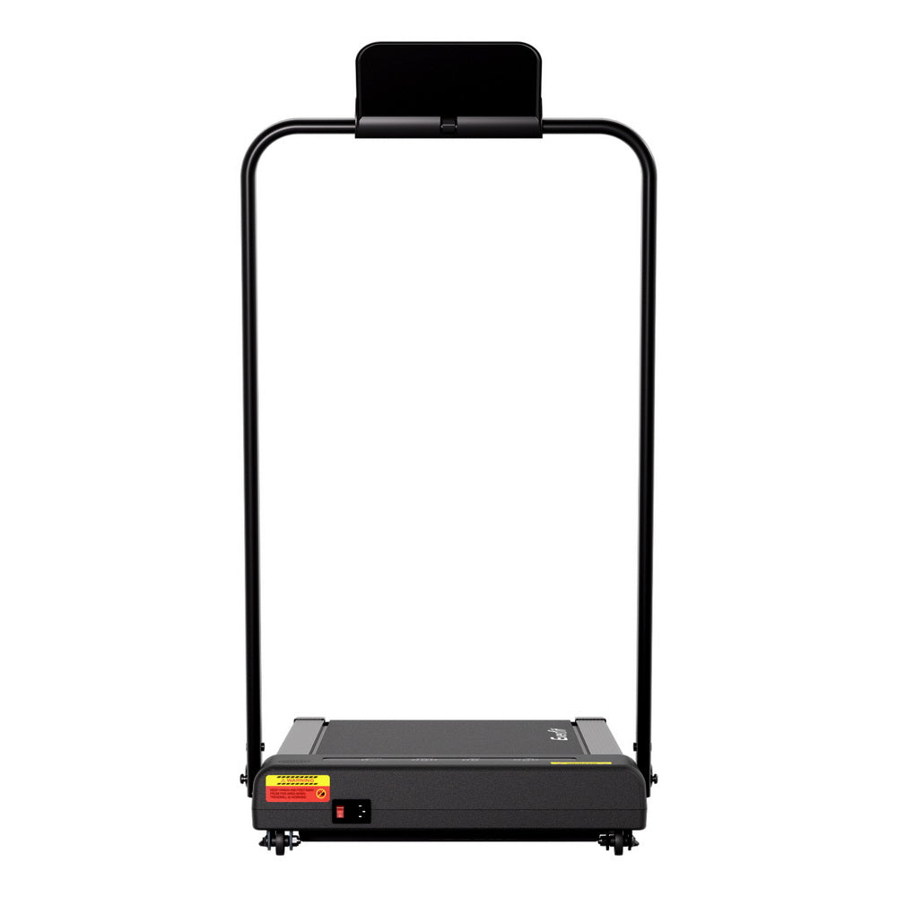 Everfit 380mm Electric Walking Pad Treadmill Incline Black