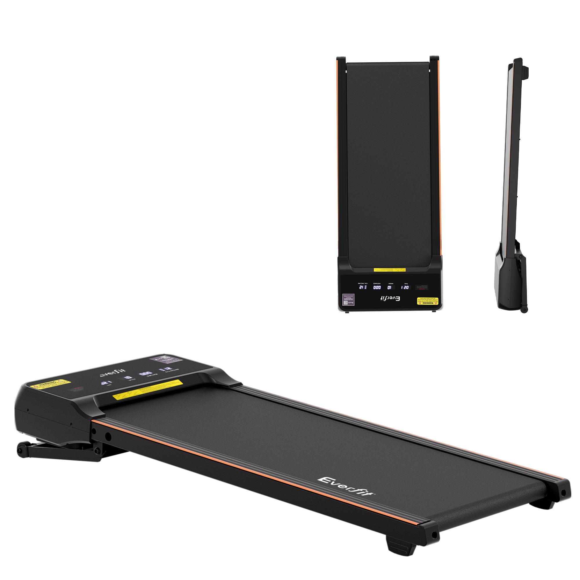 Everfit 3 in 1 Walking Pad Treadmill 20% Auto Incline Under Desk Treadmills for Home Gym With 40cm Wide Belt
