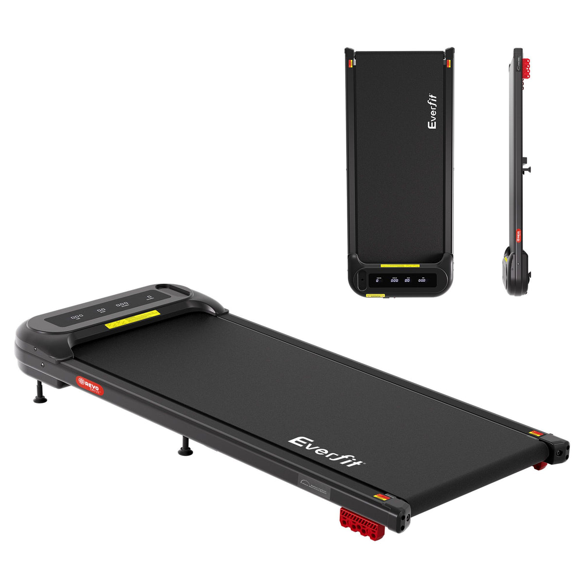 Everfit 3 in 1 Electric Walking Pad Treadmill with Incline Black