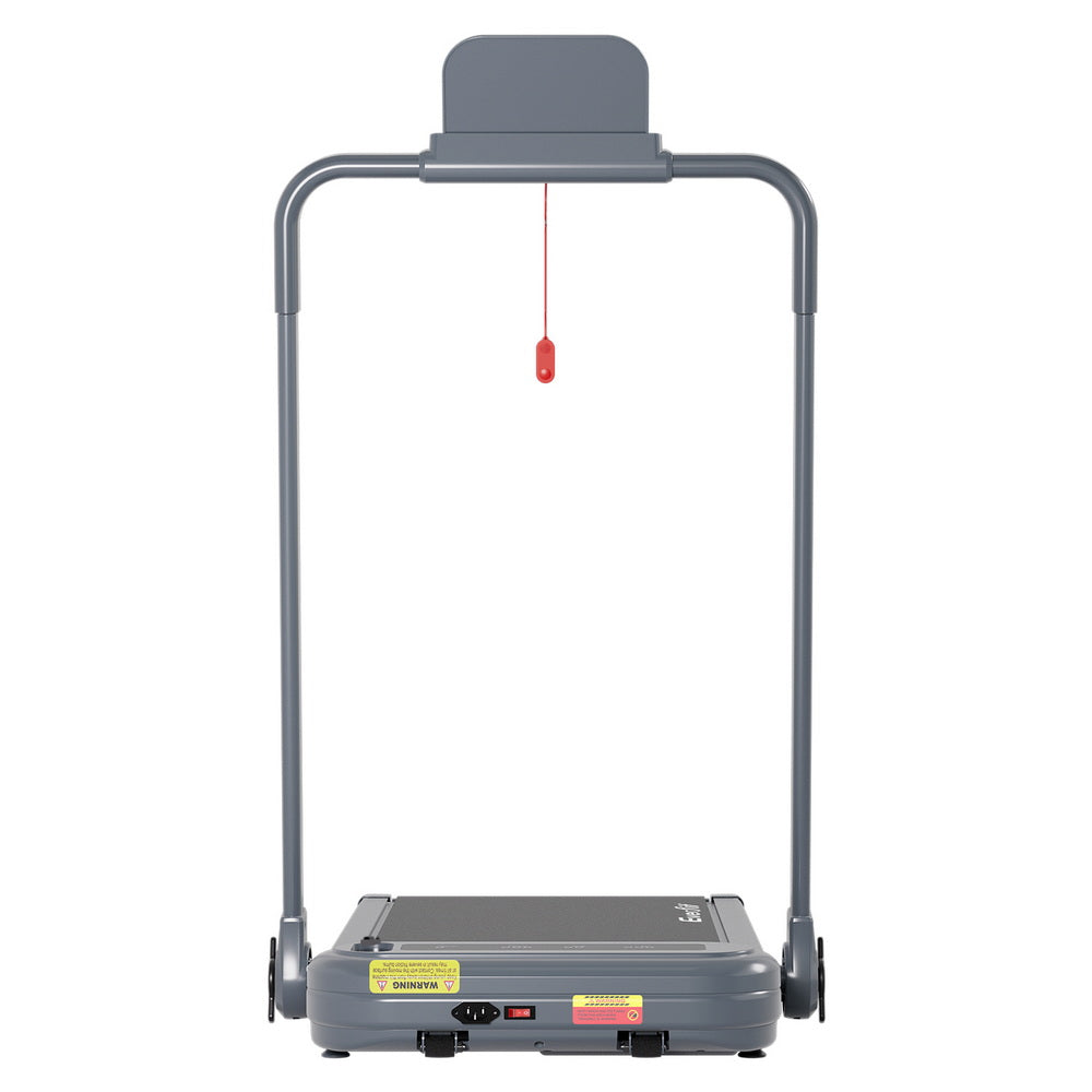 Everfit Electric Walking Pad Foldable Incline Treadmill Grey