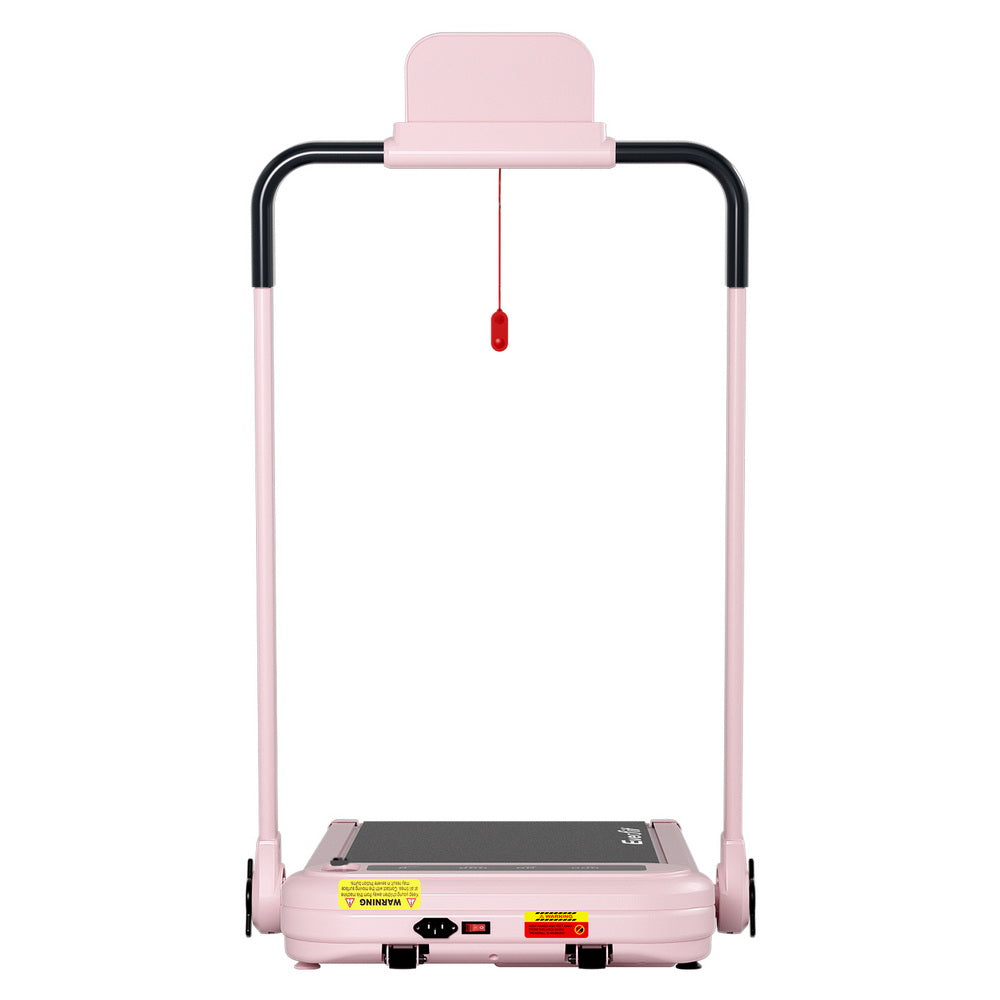 Everfit Electric Walking Pad Foldable Treadmill Pink