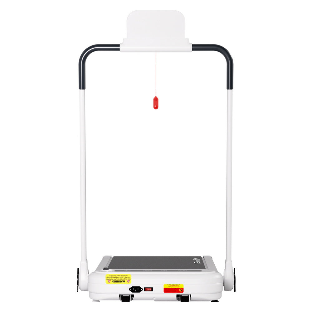 Everfit Foldable Electric Walking Pad Treadmill White