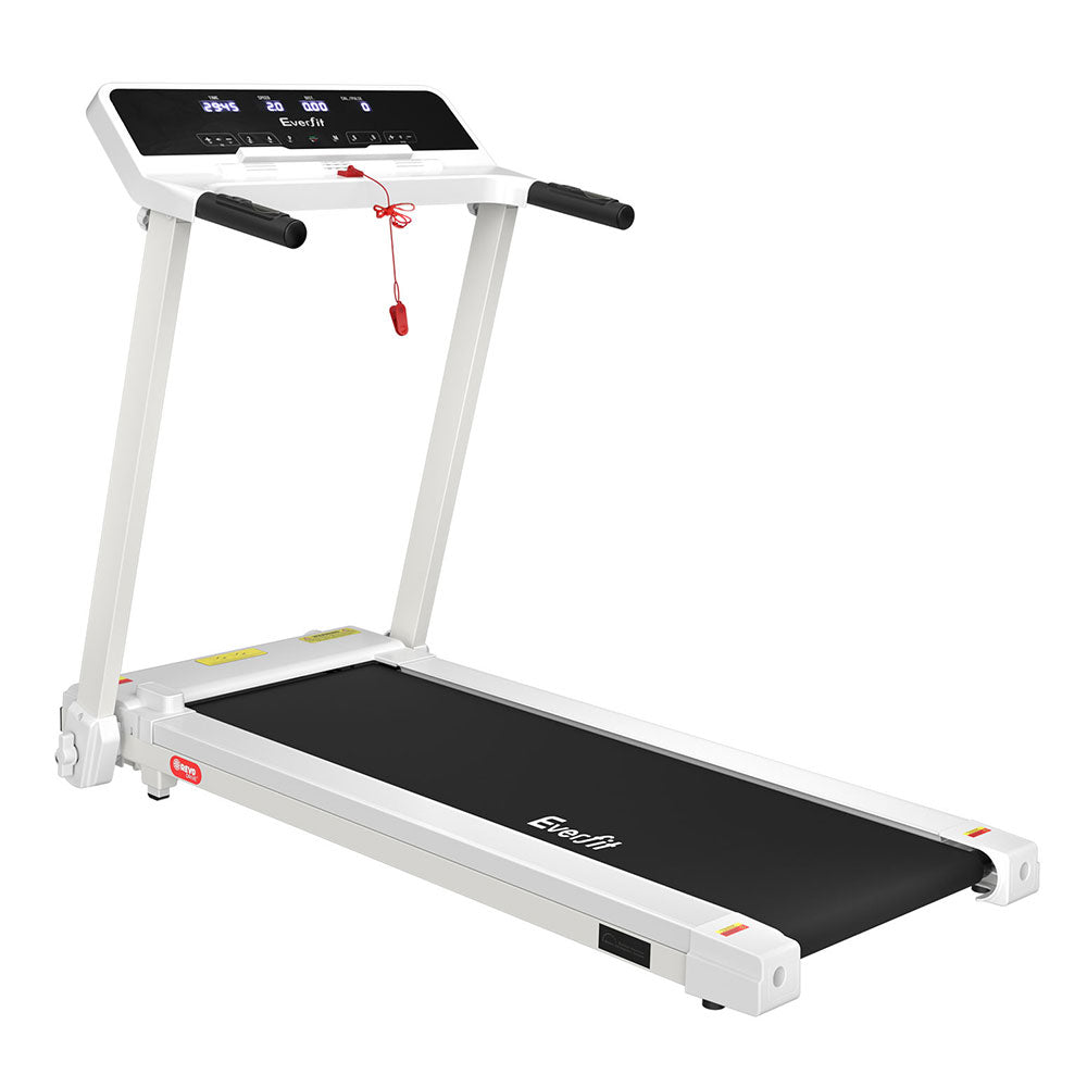 Everfit Foldable Treadmill Electric Home Gym 420mm White