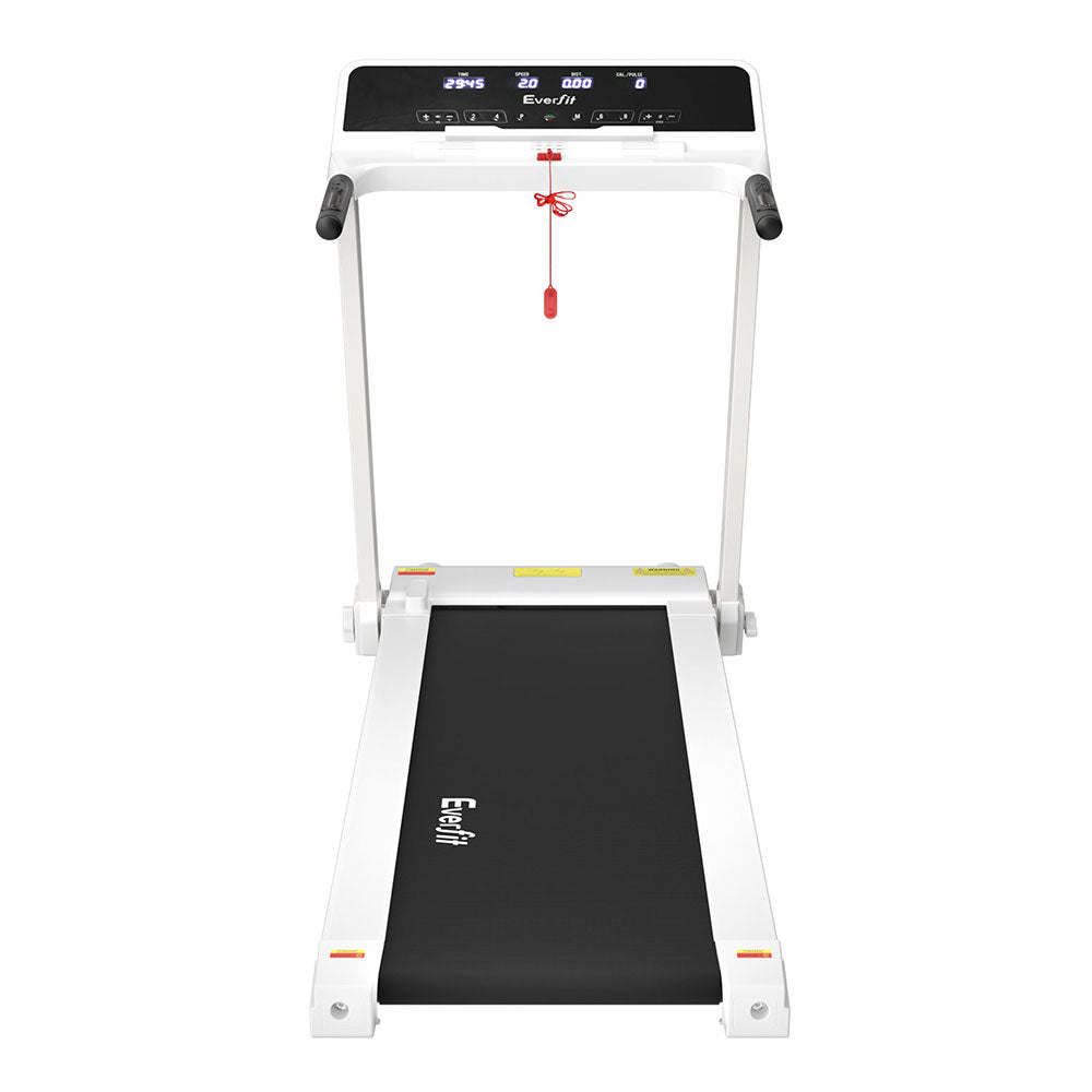 Everfit Foldable Treadmill Electric Home Gym 420mm White