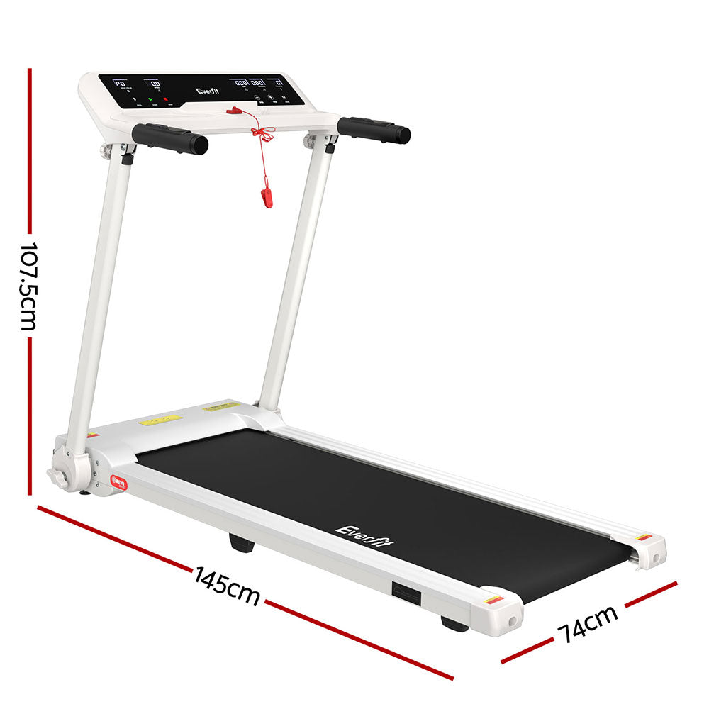 Everfit 450mm Treadmill Electric Foldable White