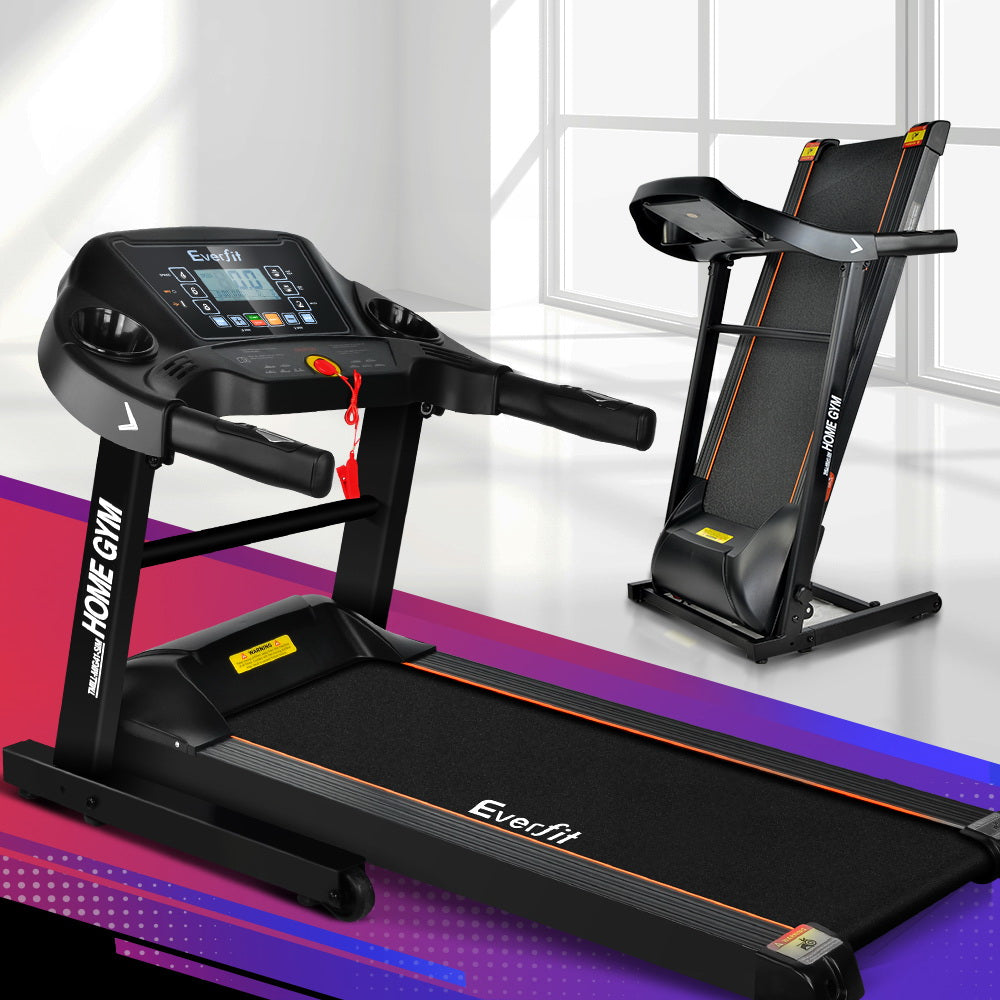 Everfit 400mm Electric Treadmill Foldable Home Gym Black