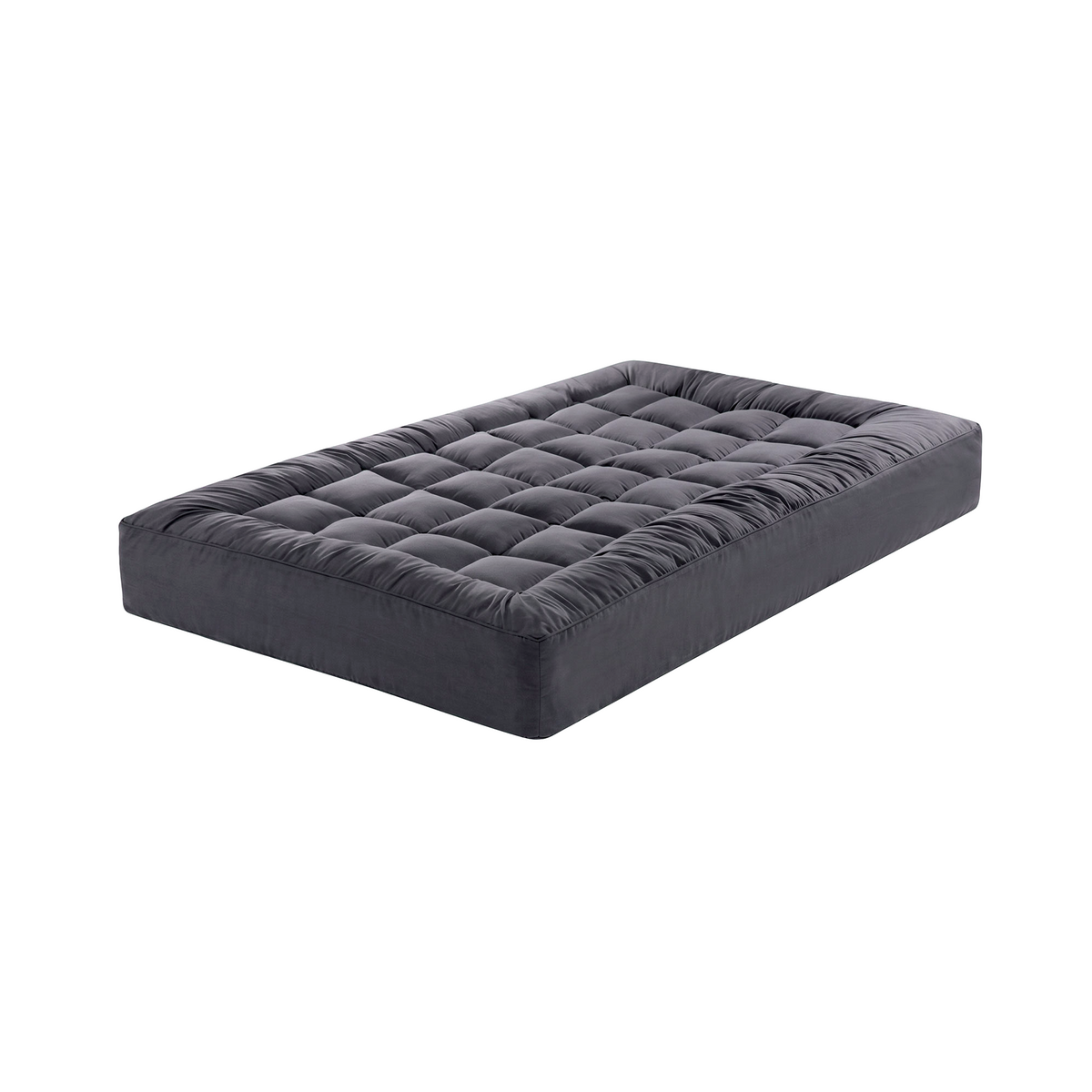 Giselle Bedding Bamboo Charcoal Mattress Topper 1000GSM King Single