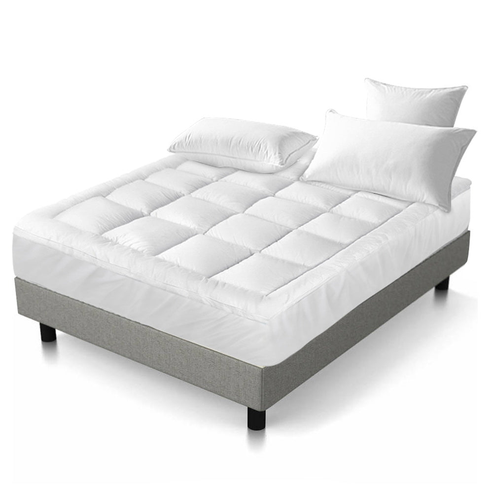 Giselle Double Mattress Topper Pillowtop Protector Anti-Allergy